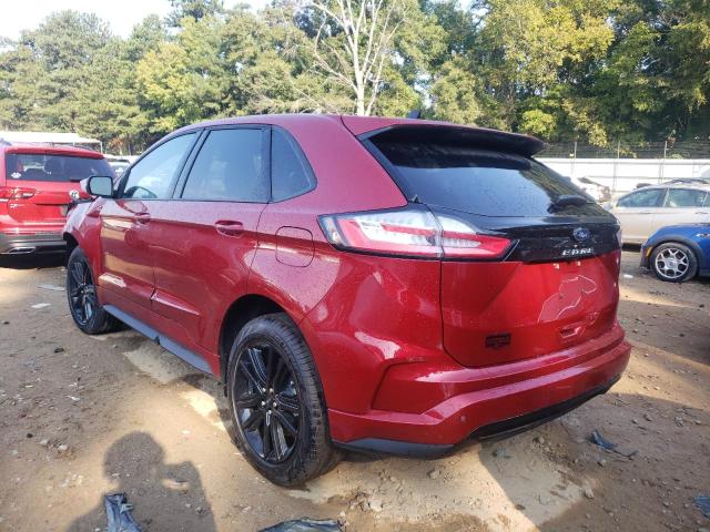 2FMPK4J97NBA56192 - 2022 FORD EDGE SEL RED photo 3