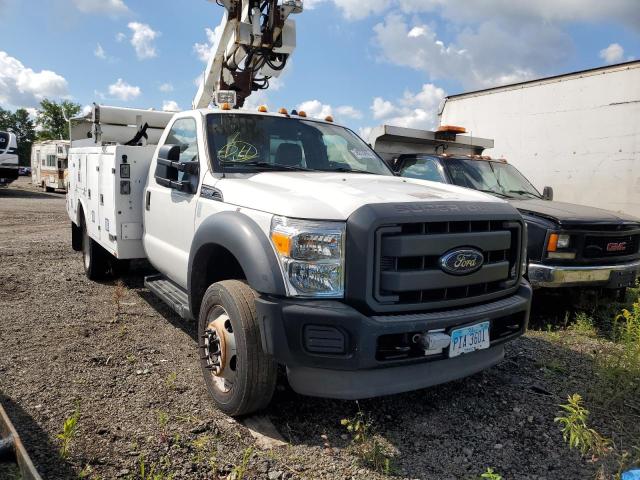 1FDUF4HY6CED10707 - 2012 FORD F450 SUPER WHITE photo 1