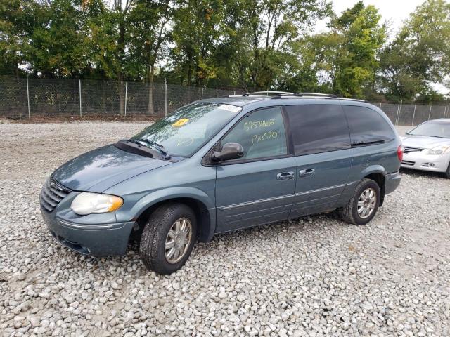 2C8GP64LX5R132325 - 2005 CHRYSLER TOWN & COU TEAL photo 9