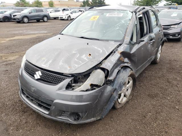 JS2YB5A2XB6301262 - 2011 SUZUKI SX4 JX GRAY photo 2