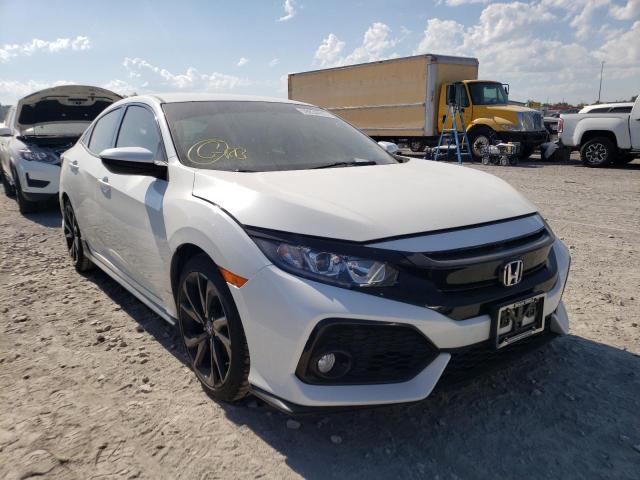 SHHFK7H49HU230782 - 2017 HONDA CIVIC SPOR WHITE photo 1