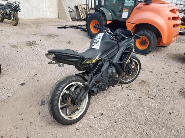 JKAEXEE19DDA10151 - 2013 KAWASAKI EX650 E BLACK photo 4