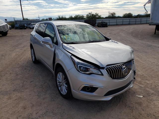 LRBFXBSA1JD005837 - 2018 BUICK ENVISION P SILVER photo 1