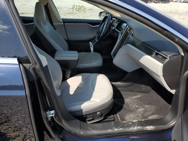 5YJSA1DP8DFP06398 - 2013 TESLA MODEL S ლურჯი ფოტო 5