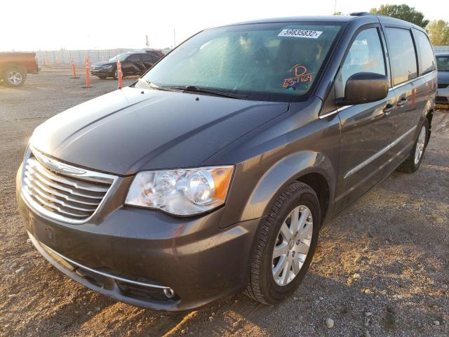 2C4RC1BG6FR637164 - 2015 CHRYSLER TOWN & COU GRAY photo 2