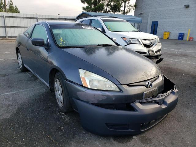 1HGCM82225A012717 - 2005 HONDA ACCORD LX BLUE photo 1