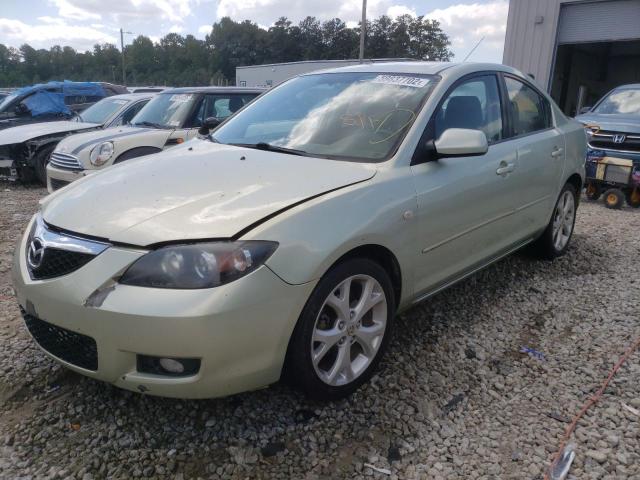 JM1BK32F581118900 - 2008 MAZDA 3 I GREEN photo 2