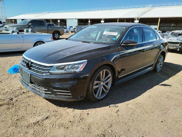 1VWDT7A38HC001544 - 2017 VOLKSWAGEN PASSAT R-L BLACK photo 2