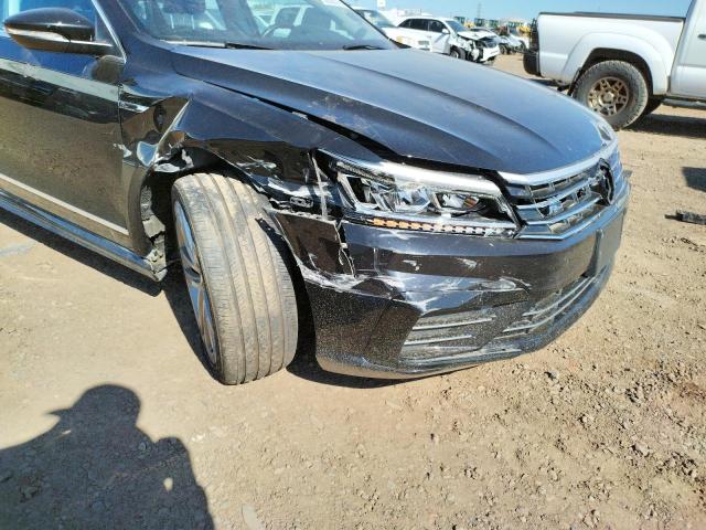 1VWDT7A38HC001544 - 2017 VOLKSWAGEN PASSAT R-L BLACK photo 9