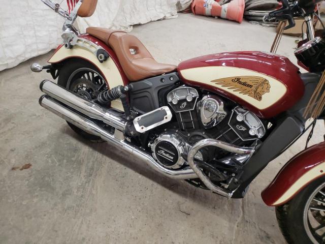 56KMSA008L3155474 - 2020 INDIAN MOTORCYCLE CO. SCOUT ABS RED photo 9