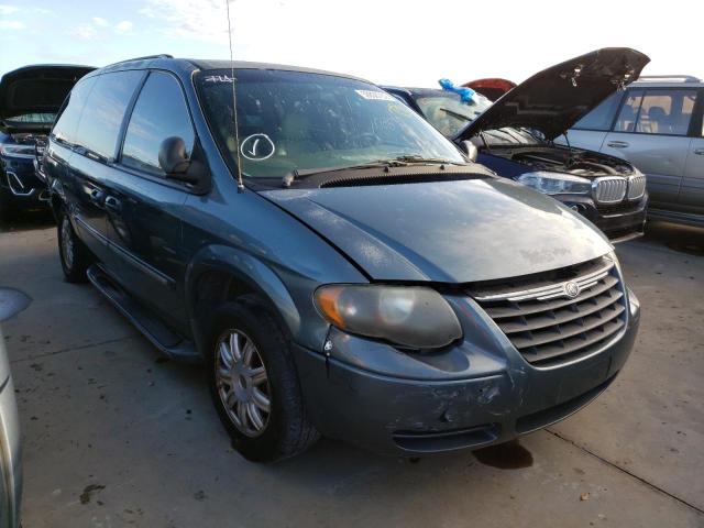 2A4GP54L16R796665 - 2006 CHRYSLER TOWN & COU BLUE photo 1