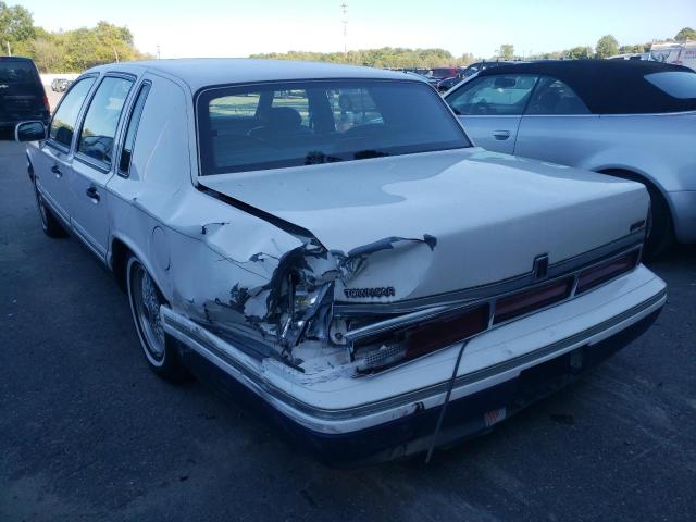 1LNLM82W8SY725492 - 1995 LINCOLN TOWN CAR S WHITE photo 3