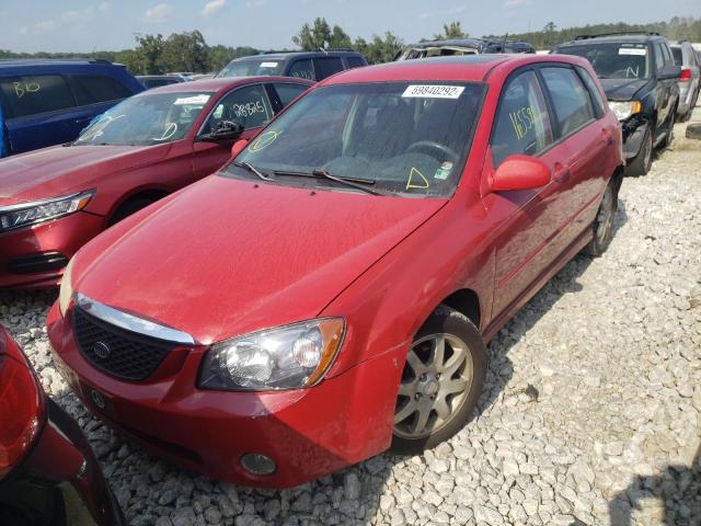 KNAFE161X65361343 - 2006 KIA SPECTRA5 RED photo 2