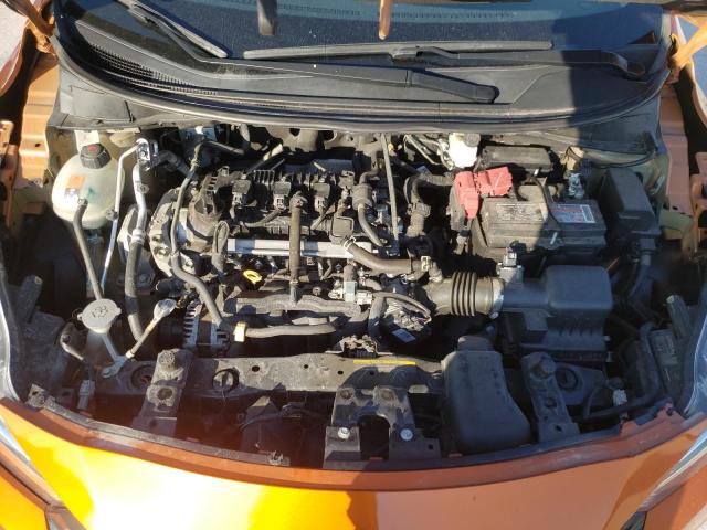 3N1CN8EV8LL809323 - 2020 NISSAN VERSA SV ORANGE photo 7