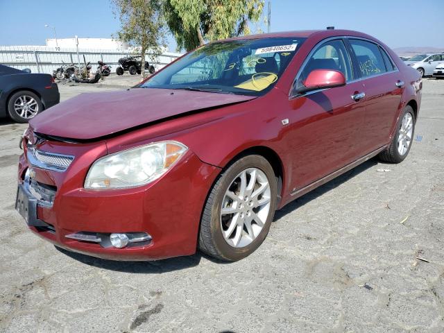 1G1ZK57708F187033 - 2008 CHEVROLET MALIBU LTZ 红色 照片 2