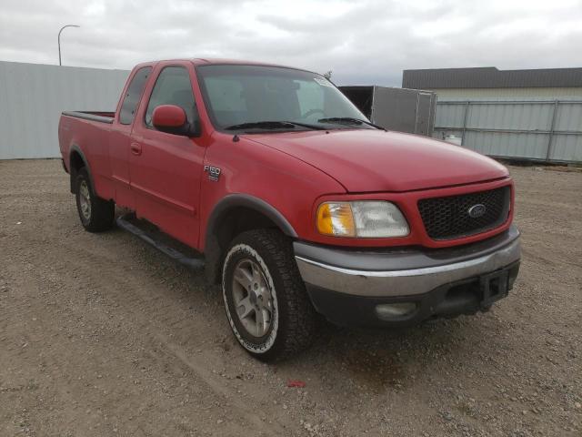 1FTRX18L22KA61235 - 2002 FORD F150 CREW RED photo 1