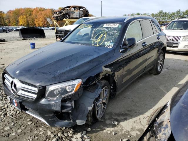 WDC0G4KBXGF106460 - 2016 MERCEDES-BENZ GLC 300 4M BLACK photo 2