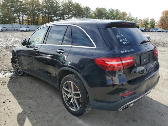 WDC0G4KBXGF106460 - 2016 MERCEDES-BENZ GLC 300 4M BLACK photo 3