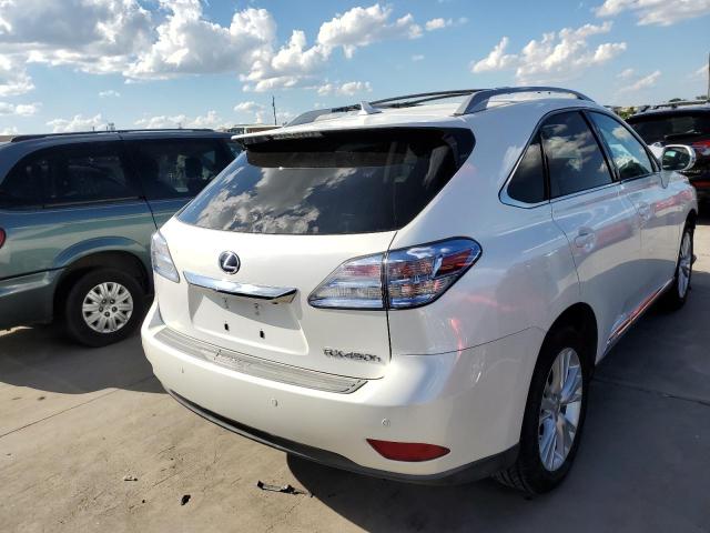 JTJBC1BAXB2041557 - 2011 LEXUS RX 450 WHITE photo 4