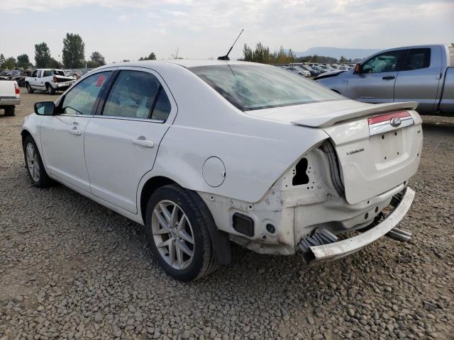 3FAHP0JA8CR294893 - 2012 FORD FUSION SEL WHITE photo 3