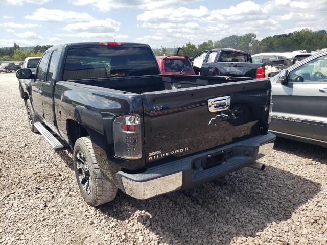 1GCEC19028Z263409 - 2008 CHEVROLET SILVERADO BLACK photo 3