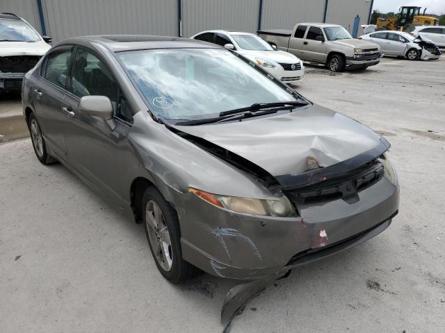 2HGFA16928H344358 - 2008 HONDA CIVIC EXL 灰色 照片 1