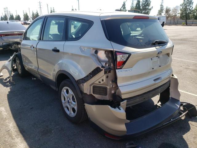 1FMCU0F72JUA92045 - 2018 FORD ESCAPE S GOLD photo 3