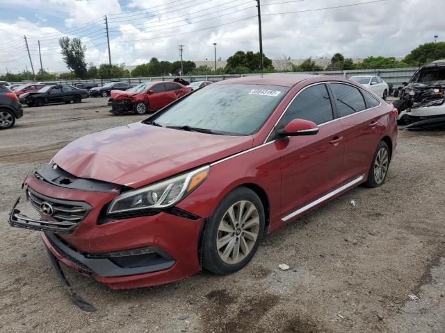 5NPE34AF2GH406690 - 2016 HYUNDAI SONATA SPORT  Foto 2