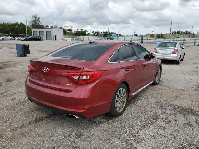 5NPE34AF2GH406690 - 2016 HYUNDAI SONATA SPORT  Foto 4