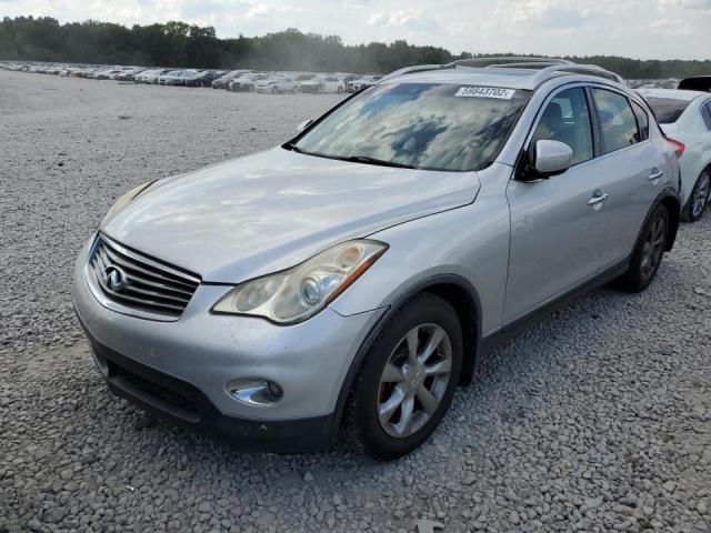 JNKAJ09E78M306809 - 2008 INFINITI EX35 BASE SILVER photo 2