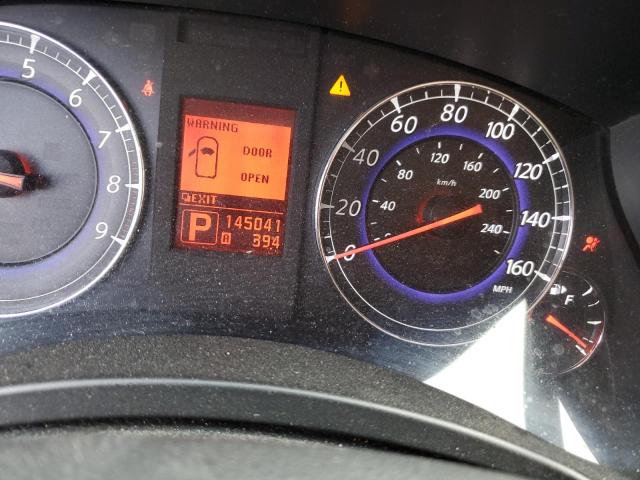 JNKAJ09E78M306809 - 2008 INFINITI EX35 BASE Արծաթագույն լուսանկար 8