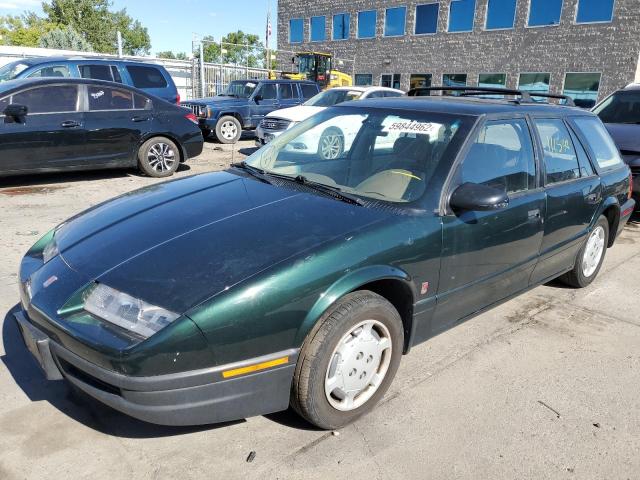 1G8ZH8281SZ343068 - 1995 SATURN SW1 GREEN photo 2