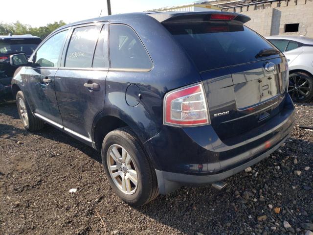 2FMDK3GC7ABA80485 - 2010 FORD EDGE SE BLUE photo 3