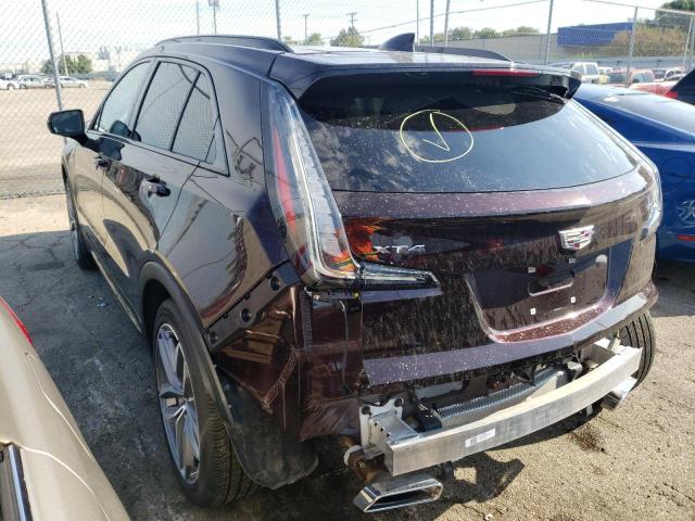 1GYFZER42LF127623 - 2020 CADILLAC XT4 SPORT BURGUNDY photo 3