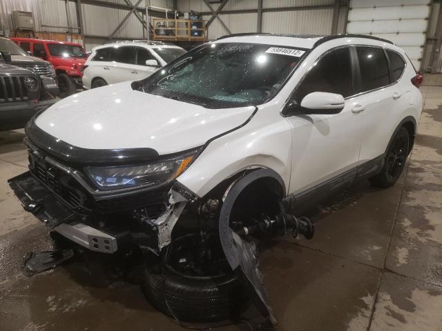 2HKRW2H99MH236806 - 2021 HONDA CR-V TOURI WHITE photo 2