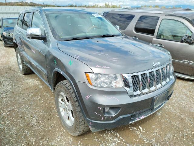 1C4RJFCTXCC156305 - 2012 JEEP GRAND CHER GRAY photo 1