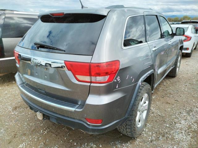 1C4RJFCTXCC156305 - 2012 JEEP GRAND CHER GRAY photo 4