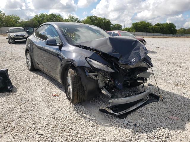 5YJYGDEE9LF032347 - 2020 TESLA MODEL Y رمادي صورة 1