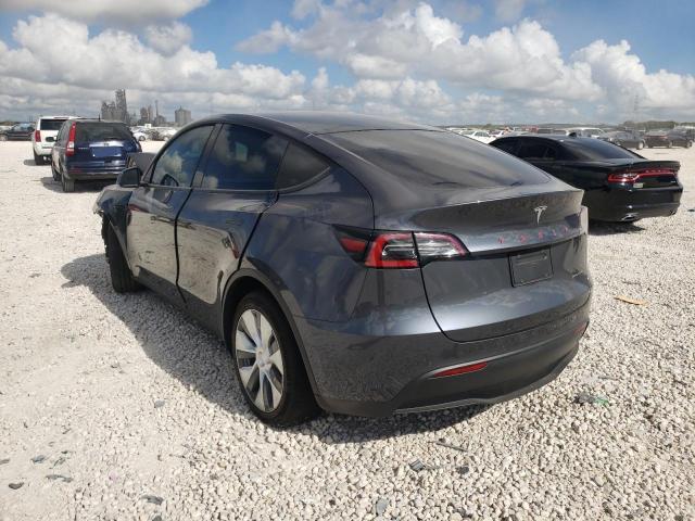 5YJYGDEE9LF032347 - 2020 TESLA MODEL Y رمادي صورة 3