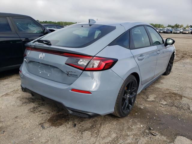 19XFL2H8XNE018897 - 2022 HONDA CIVIC SPOR GRAY photo 4