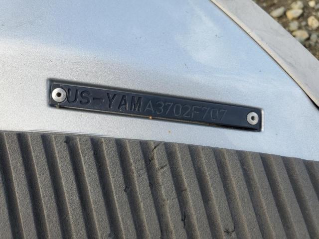 YAMA3702F707 - 2007 YAMAHA FX CRUISER SILVER photo 10