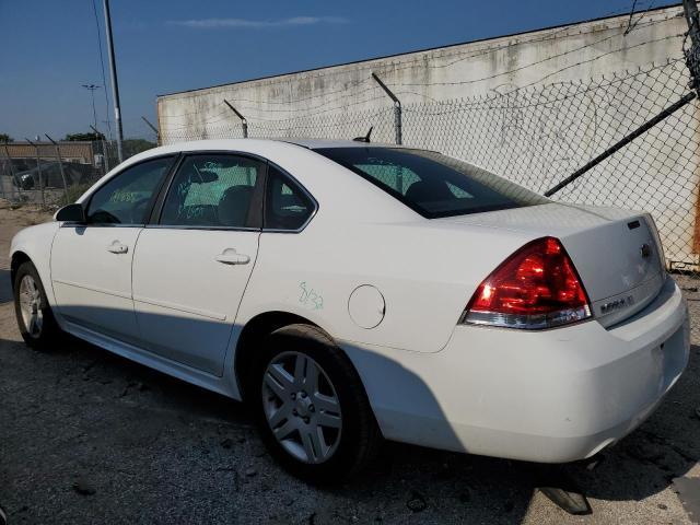 2G1WB5E3XE1184114 - 2014 CHEVROLET IMPALA LIM WHITE photo 3