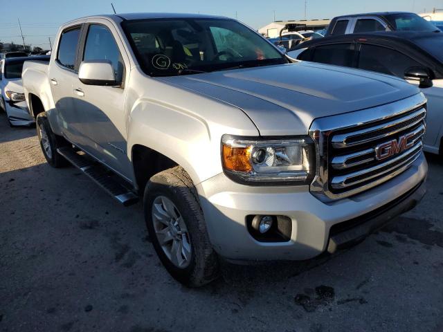 1GTG5CEN3J1283933 - 2018 GMC CANYON SLE SILVER photo 1