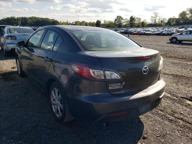 JM1BL1VG0B1493090 - 2011 MAZDA 3 I GRAY photo 3