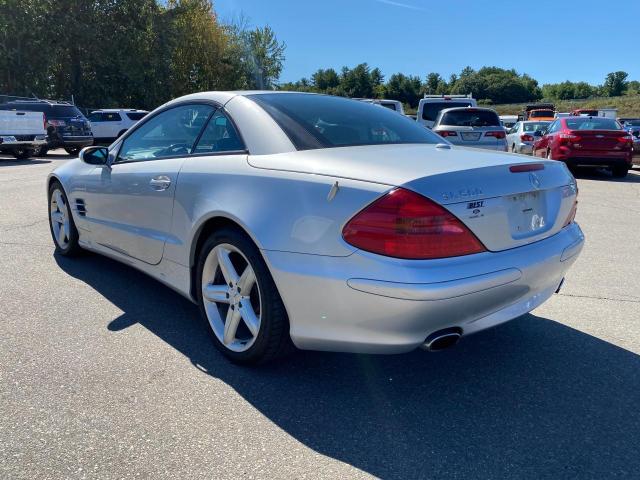 WDBSK75F26F110402 - 2006 MERCEDES-BENZ SL 500 SILVER photo 9