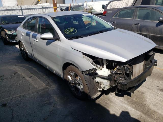 3KPF24AD6KE015948 - 2019 KIA FORTE FE SILVER photo 1