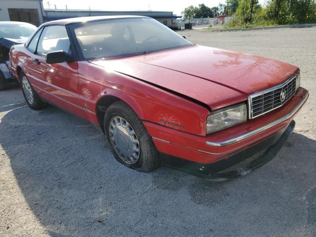 1G6VS3399PU128643 - 1993 CADILLAC ALLANTE RED photo 1