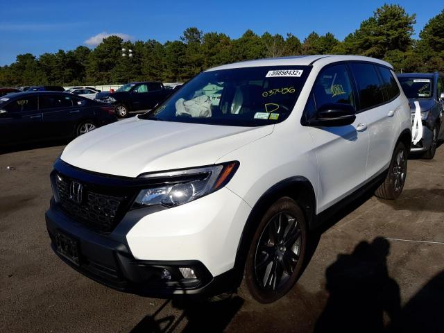 5FNYF8H57MB037456 - 2021 HONDA PASSPORT E 白色 照片 2