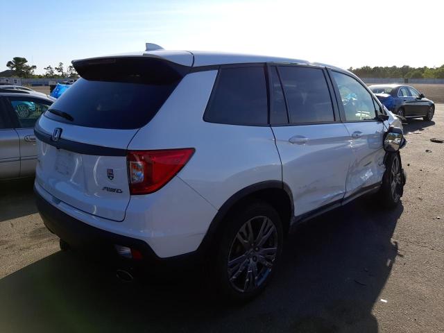5FNYF8H57MB037456 - 2021 HONDA PASSPORT E 白色 照片 4