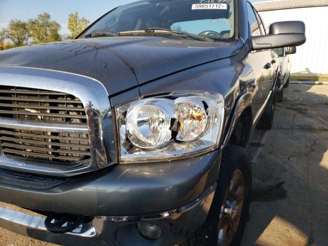 1D7KS28C17J553134 - 2007 DODGE RAM 2500 S SILVER photo 9